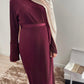 Robe plissée