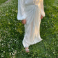 Robe organza avec châle