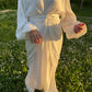 Robe organza avec châle